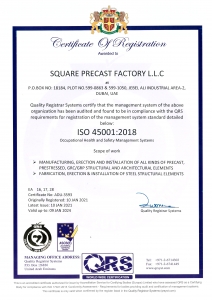 SPF ISO 14001 - 2018 CERTIFICATE