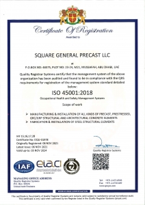 SGP-ISO -45001-2018 CERTIFICATE
